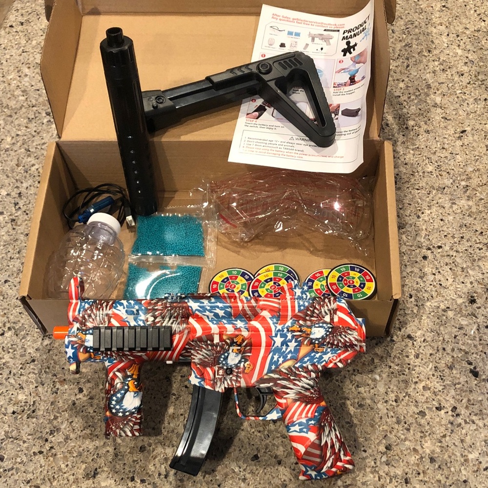 Gel Blaster Electric Patriotic Set New In Box